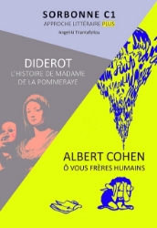301091-Sorbonne C1 - approche literraire plus: Diderot - L'histoire de la madame de la Pommeraye: Cohen - O vous etres humain