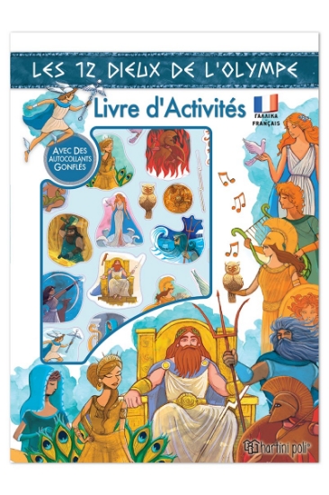 306452-Les 12 dieux de l' olympe - Livre d' Activités